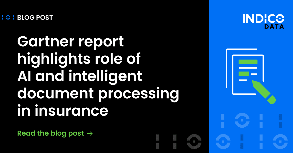 Gartner report highlights role of AI and intelligent document processing in insurance