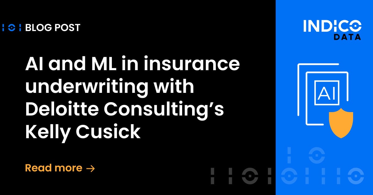 AI and ML in insurance underwriting with Deloitte Consulting’s Kelly Cusick