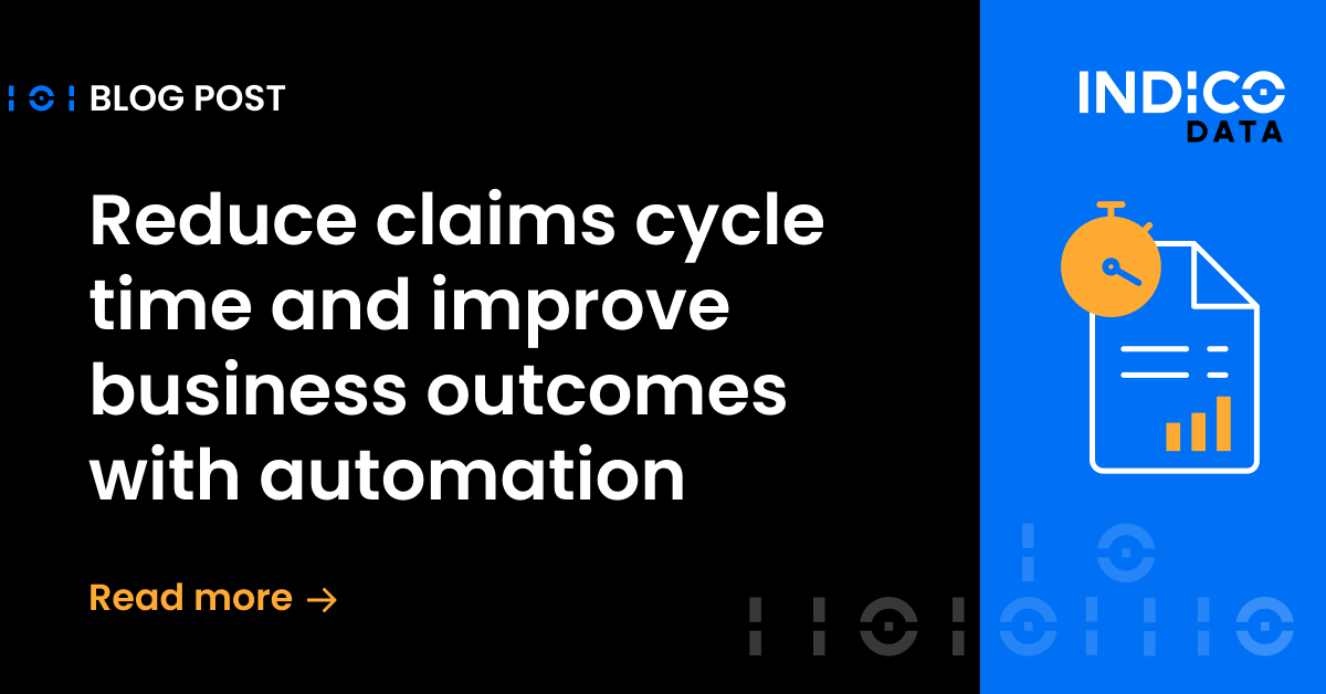 Reduce claims cycle time and improve business outcomes with automation