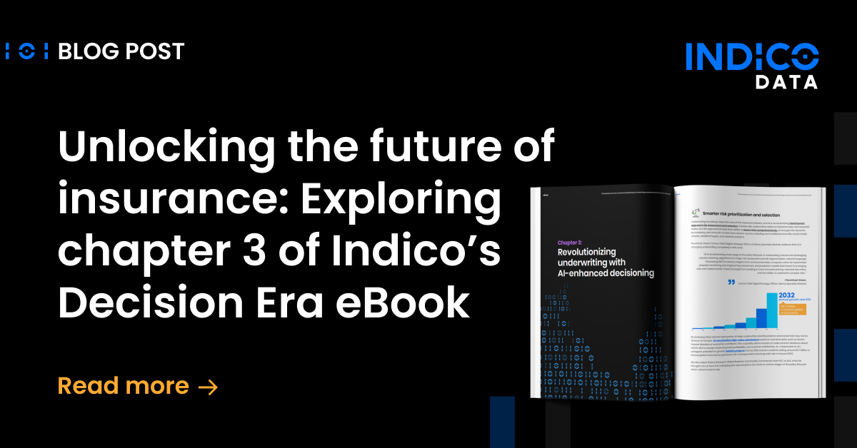 Revolutionizing underwriting: A deep dive into chapter 3 of The Decision Era eBook