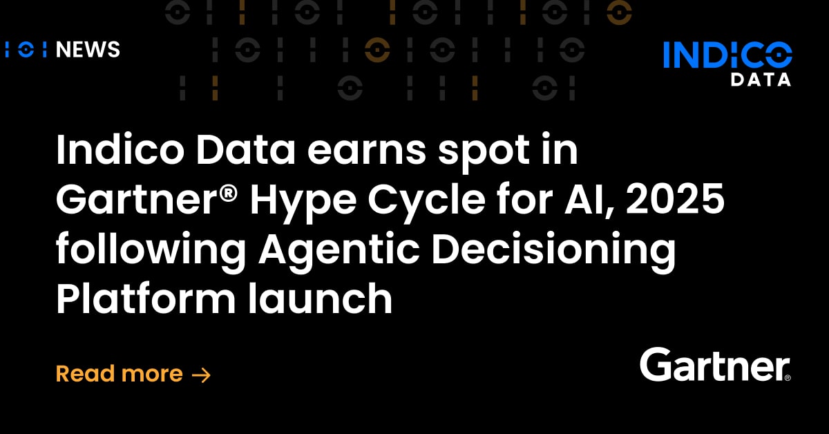 Indico Data Earns Spot in Gartner® Hype Cycle for AI, 2025 Following Agentic Decisioning Platform Launch