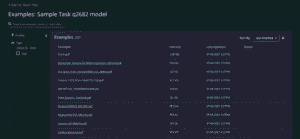 Indico's new example list page from the 4.13 release
