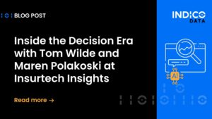 Explore "Inside the Decision Era with Tom Wilde and Maren Polakoski at Insurtech Insights." Check out our latest blog post, featuring a graphic of a computer and chart. Read more to dive into the conversation!.
