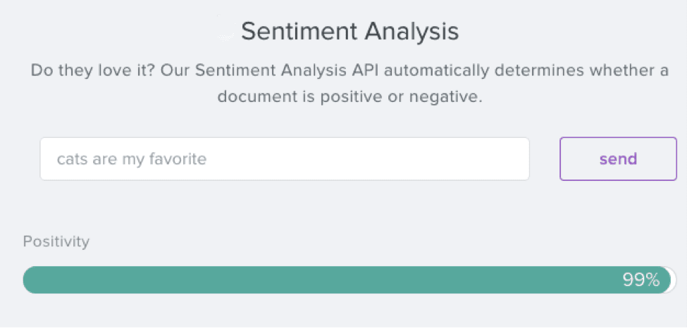 sentiment analysis