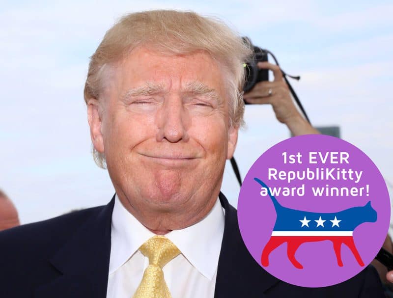 trump wins award